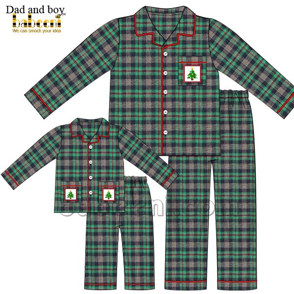 Cozy daddy and little boy pajamas -  DM 03